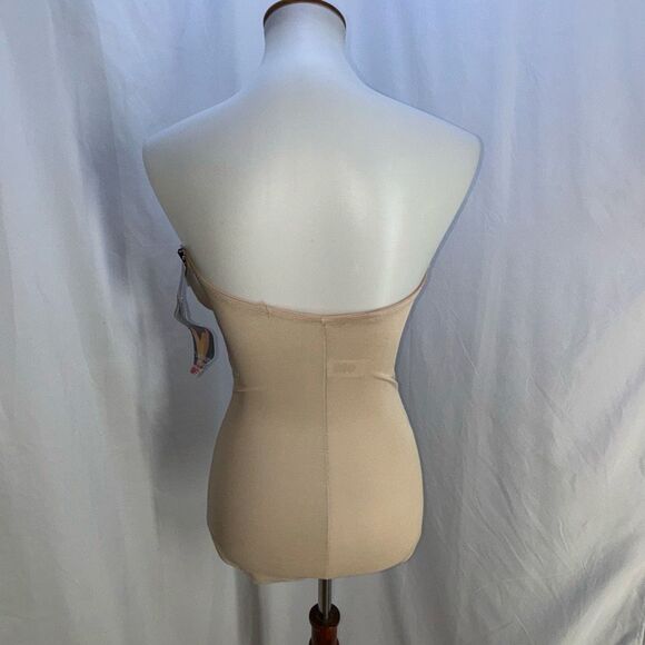 NWT Miraclesuit extra firm control body shaper strapless/convertible 38DD nude - Picture 3 of 6